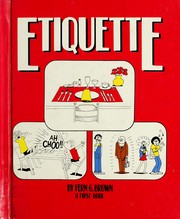 Cover of: Etiquette