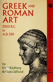 Cover of: Greek and Roman art: 3000 B.C. to A.D. 550