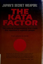 Cover of: Japan's secret weapon by Boye De Mente
