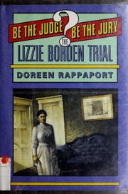 Cover of: The Lizzie Borden trial by Doreen Rappaport