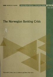 Cover of: Norwegian banking crisis