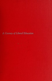 Cover of: North Central College: a century of liberal education, 1861-1961.