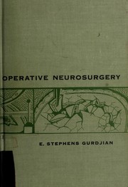 Cover of: Operative neurosurgery. by Elisha Stephens Gurdjian, Elisha Stephens Gurdjian