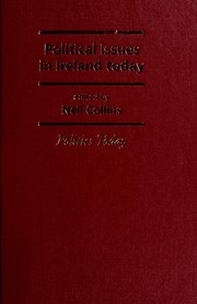 Cover of: Political issues in Ireland today by edited by Neil Collins.