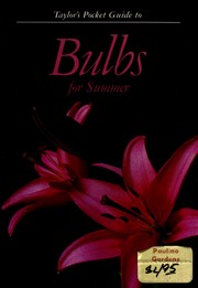 Cover of: Taylor's pocket guide to bulbs for summer