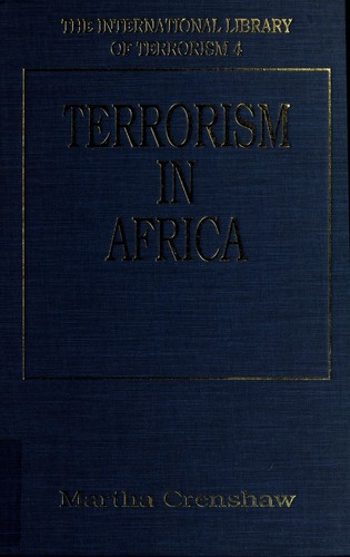 cover of Terrorism in Africa (International Library of Terrorism, Vol 4)