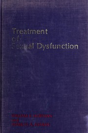 Cover of: Treatment of sexual dysfunction by William E. Hartman