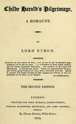 Poems By Lord Byron Pdf
