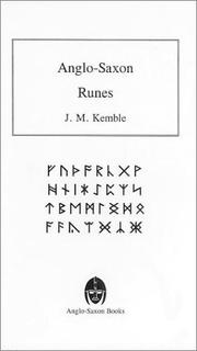 Cover of: Anglo-Saxon Runes by John Mitchel Kemble