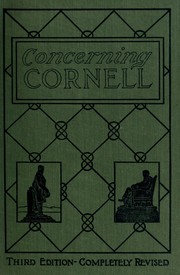 Cover of: Concerning Cornell