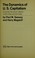 Cover of: The dynamics of U.S. capitalism: corporate structure, inflation, credit, gold, and the dollar