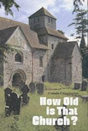 Cover of: How Old Is That Church?