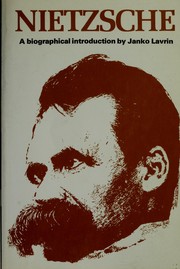 Cover of: Nietzsche; a biographical introduction.