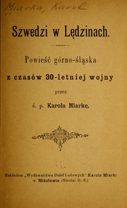 Cover of: Szwedzi w Lędzinach