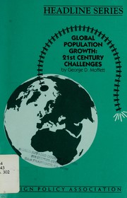 Cover of: Global population growth: 21st century challenges