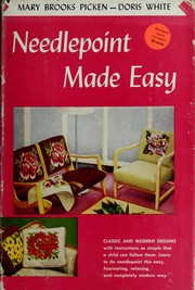 Cover of: Needlepoint made easy: classic and modern