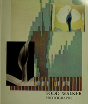 Cover of: Todd Walker, photographs