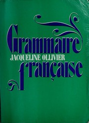 Cover of: Grammaire française by Jacqueline Ollivier