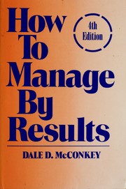 Cover of: How to manage by results.