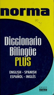 Cover of: Norma diccionario básico bilingüe by Bernardo Rengifo Lozano