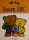 Cover of: Tuff & Teddy Learn Abc