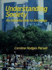Cover of: Understanding society: an introduction to sociology