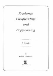 Cover of: Freelance Proofreading and Copy-editing