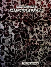 Cover of: How to Recognize Machine Laces