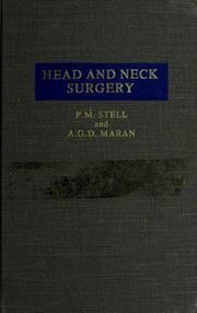 Cover of: Head and neck surgery