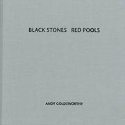 Cover of: Black Stones Red Pools by Andy Goldsworthy