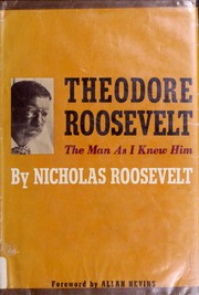 Cover of: Theodore Roosevelt by Nicholas Roosevelt