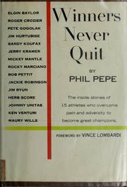 Cover of: Winners never quit.
