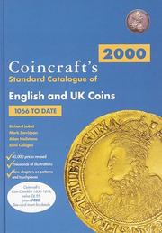 Cover of: Coincrafts 2000 Standard Catalogue of English and U. K. Coins by Richard Lobel, Mark Davidson, Allan Hailstone, Eleni Calligas