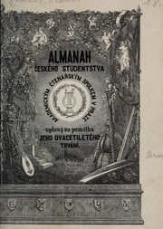 Cover of: Almanah českého studenstva
