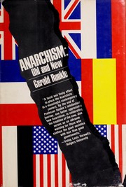 Cover of: Anarchism, old and new