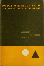 Cover of: Mathematics by W. W. Elliott