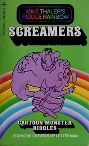 Cover of: Screamers: cartoon monster riddles