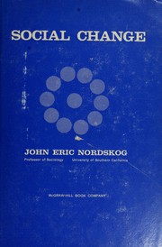 Cover of: Social change. by John Eric Nordskog