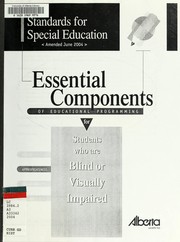 Cover of: Standards for special education by Alberta. Alberta Learning. Special Programs