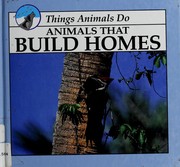 Cover of: Animals that build homes