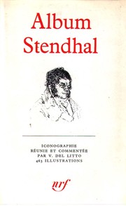 Album Stendhal by Victor Del Litto
