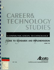 Cover of: Communication technology: guide to standards and implementation. --