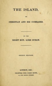 The island, or, Christian and his comrades by Lord Byron