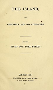 The island by Lord Byron