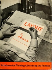 Cover of: Layout: the practical application of the principles of design to advertising and printing.