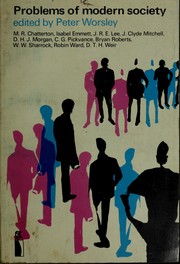 Cover of: Problems of modern society by Peter Worsley