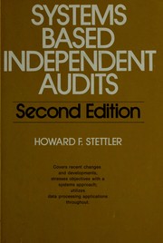 Cover of: Systems based independent audits