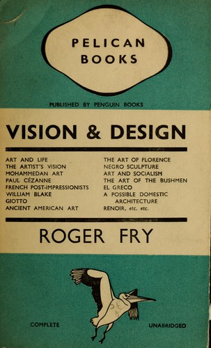 Roger Fry Essay In Aesthetics