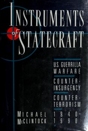 Cover of: Instruments of statecraft by McClintock, Michael