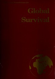 Cover of: New legal foundations for global survival by Benjamin B. Ferencz